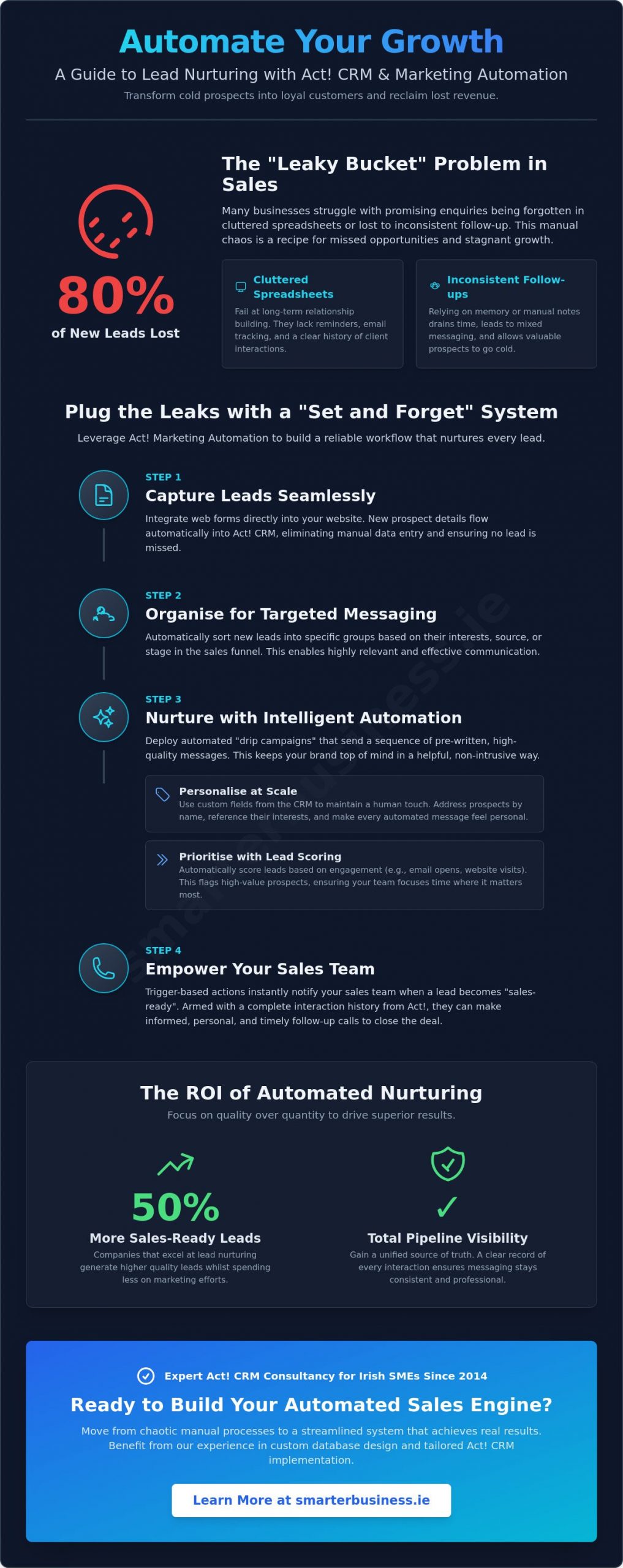 Mastering Act! CRM for Lead Nurturing: A Guide for Growing Businesses